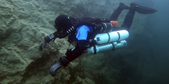 Air Diluent Decompression Diver – 40m
